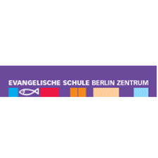 Lila Logo der Evangelischen Schule Berlin Zentrum